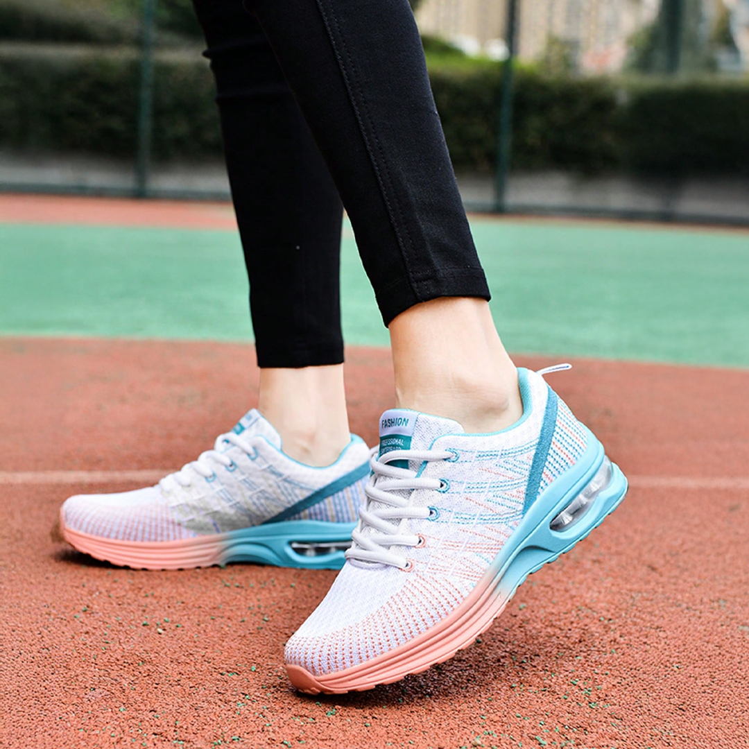 Hildaschritt Orthopädische Schuhe - Blau Koralle