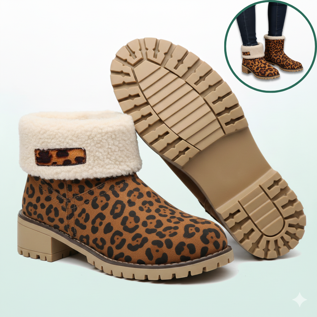 Almira Winter Stiefelette mit Absatz & 2in1 Design