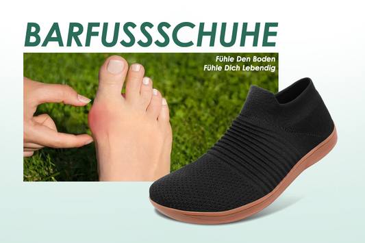 Wie können Schuhe bei Ballenzehen helfen?