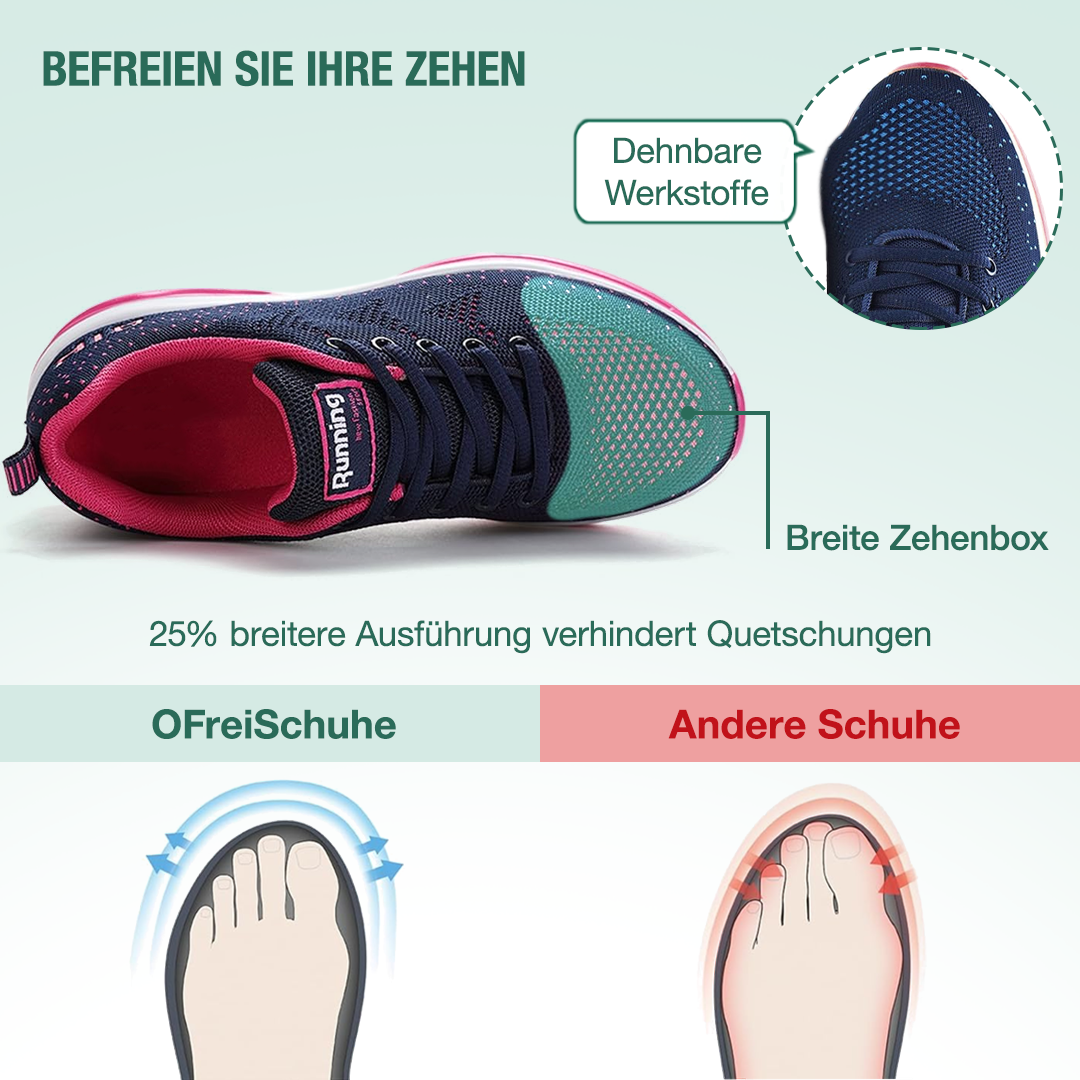 FederGang Orthopädische Schuhe - Rosa