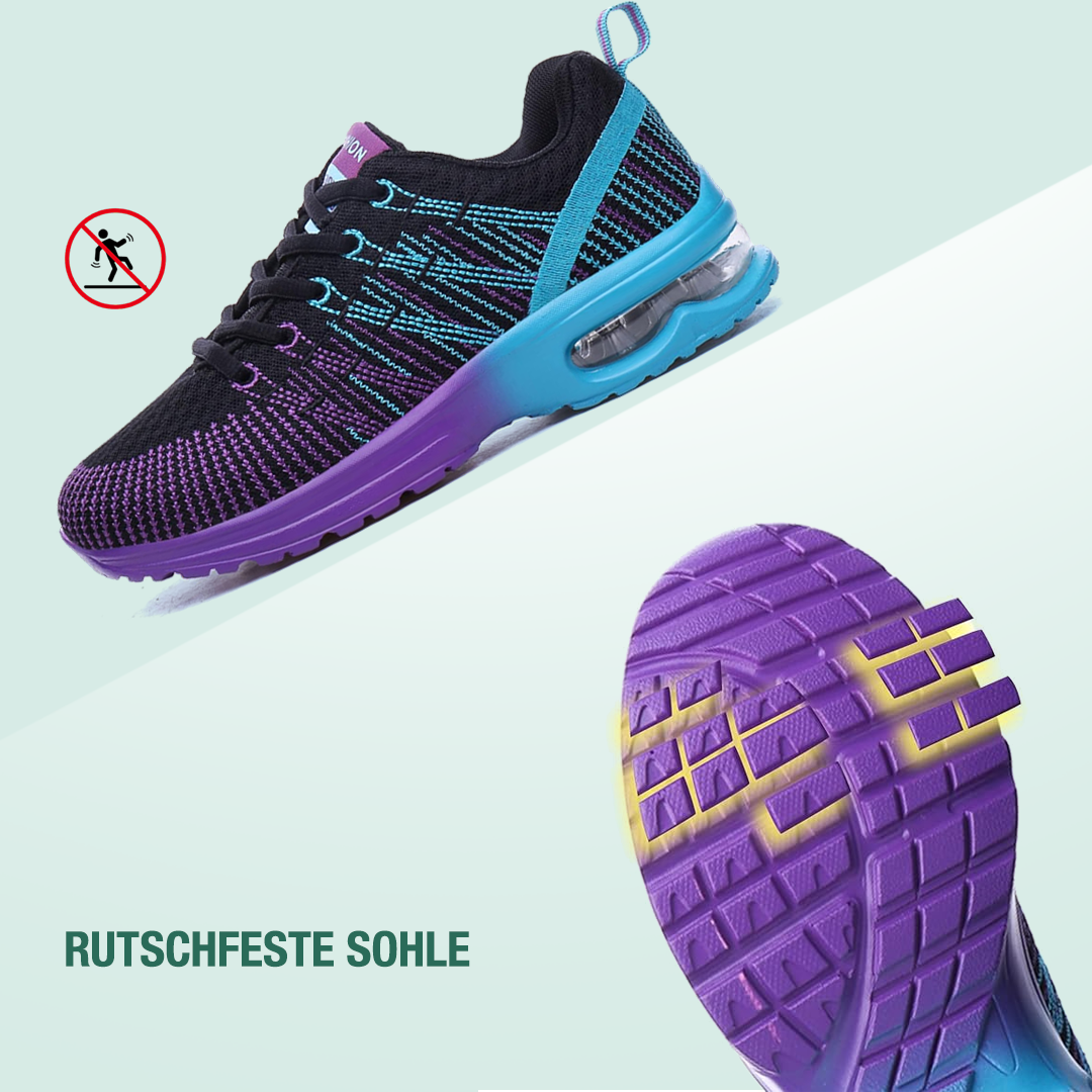 Hildaschritt Orthopädische Schuhe - Schwarz Lila