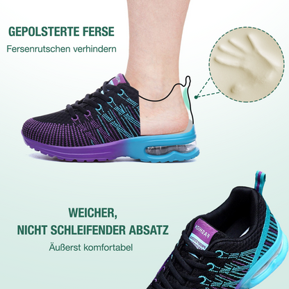 Hildaschritt Orthopädische Schuhe - Schwarz Lila