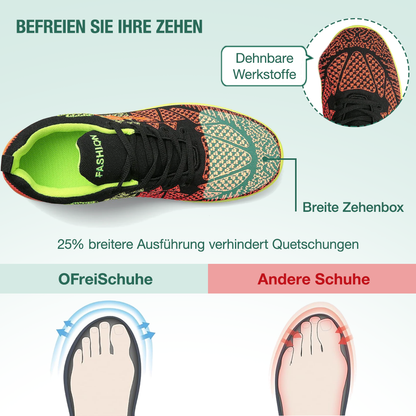 JumpSoft Orthopädische Schuhe - Orange