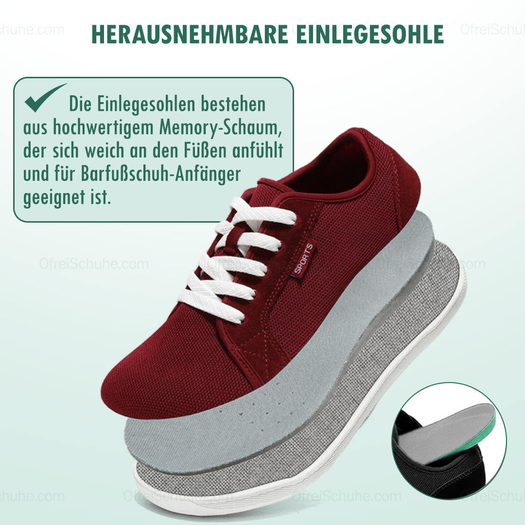 Felsenblume Barfußschuhe Canvas