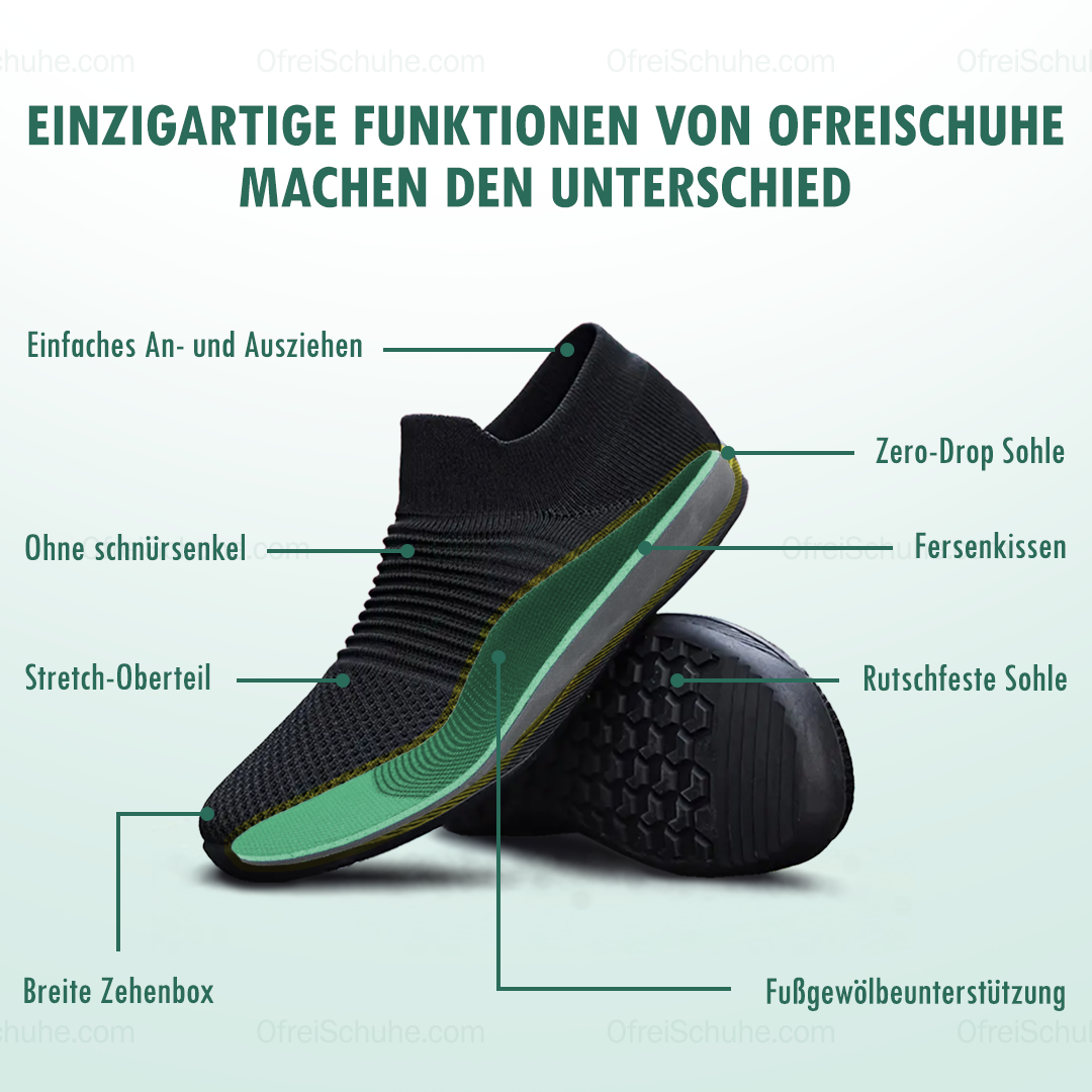 Windläufer Barfußschuhe Knit