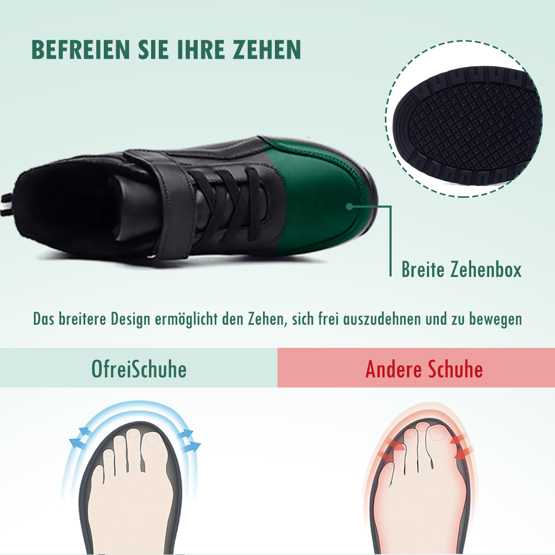 Nordsval Orthopädische Winterschuhe Leder