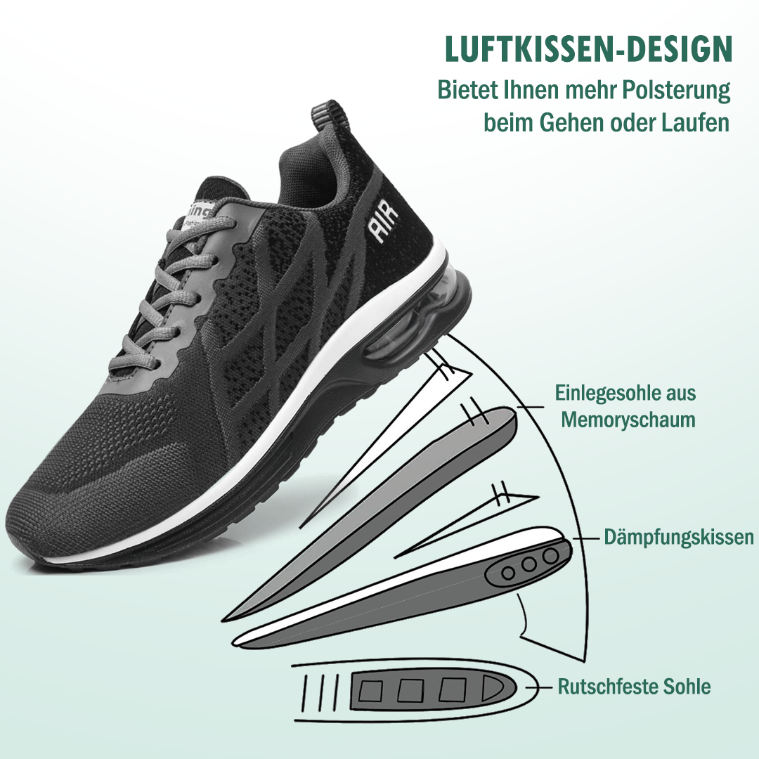 LuftFlex Orthopädische Schuhe Mesh - Grau