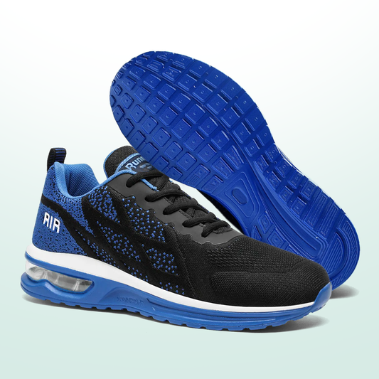 LuftFlex Orthopädische Schuhe Mesh - Blau Schwarz