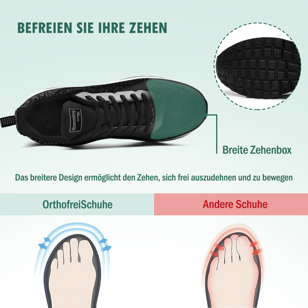 LuftFlex Orthopädische Schuhe Mesh - Grau