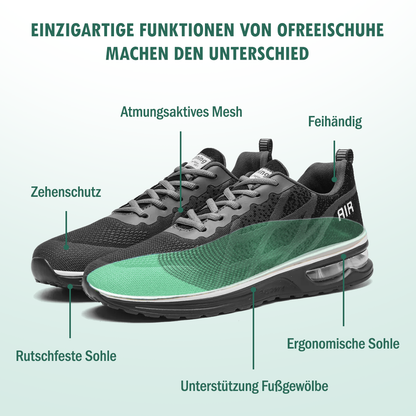 LuftFlex Orthopädische Schuhe Mesh - Grau