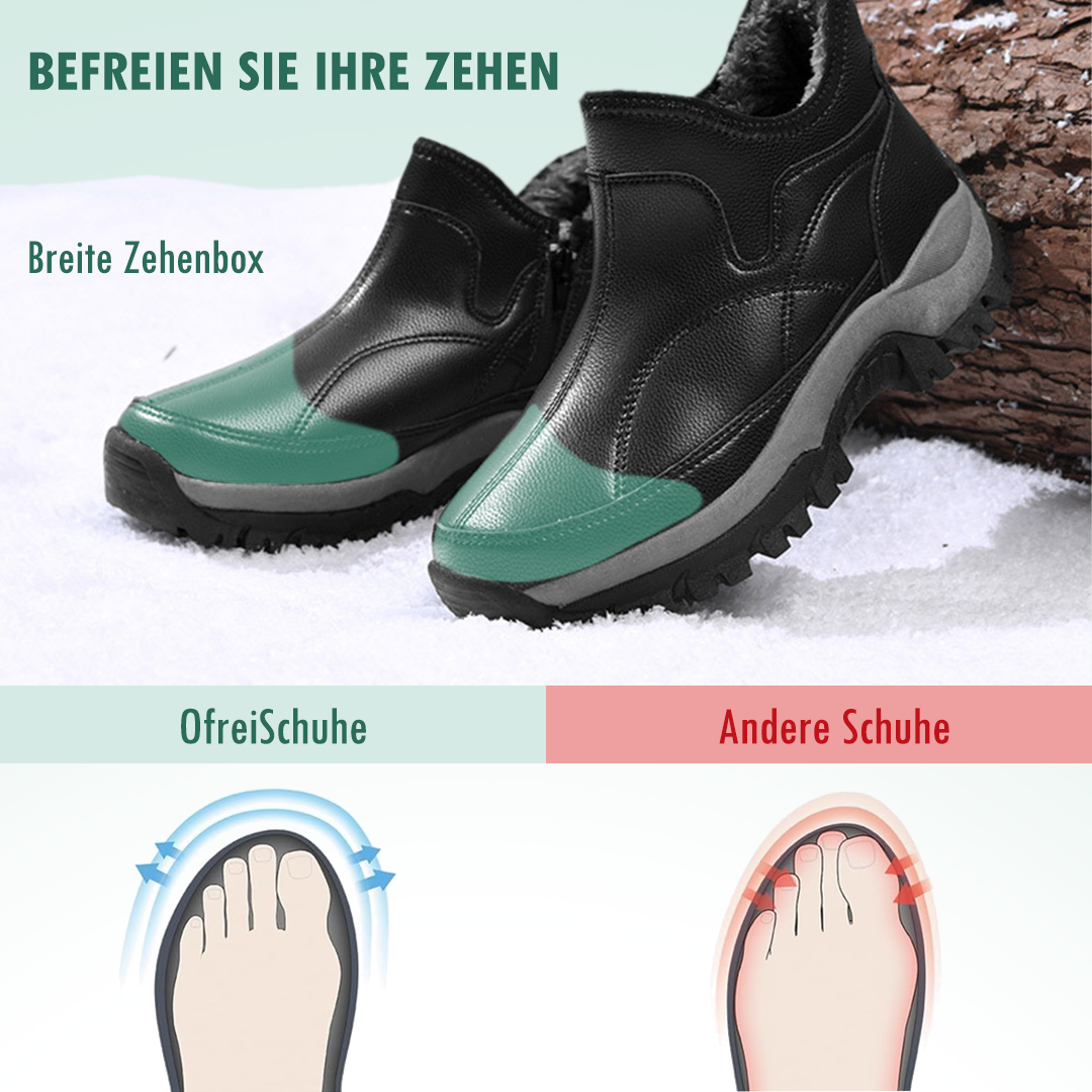 Isolara Orthopädische Winterschuhe Leder