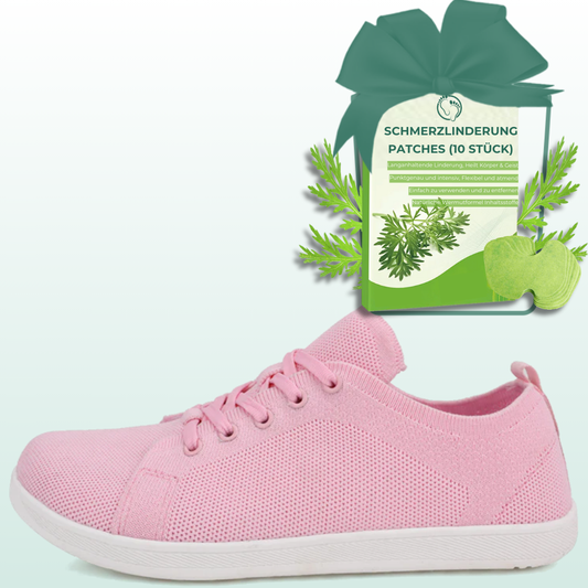 Lorry Vamp Barfußschuhe Knit Rosa - Schmerzfrei mit jedem Schritt