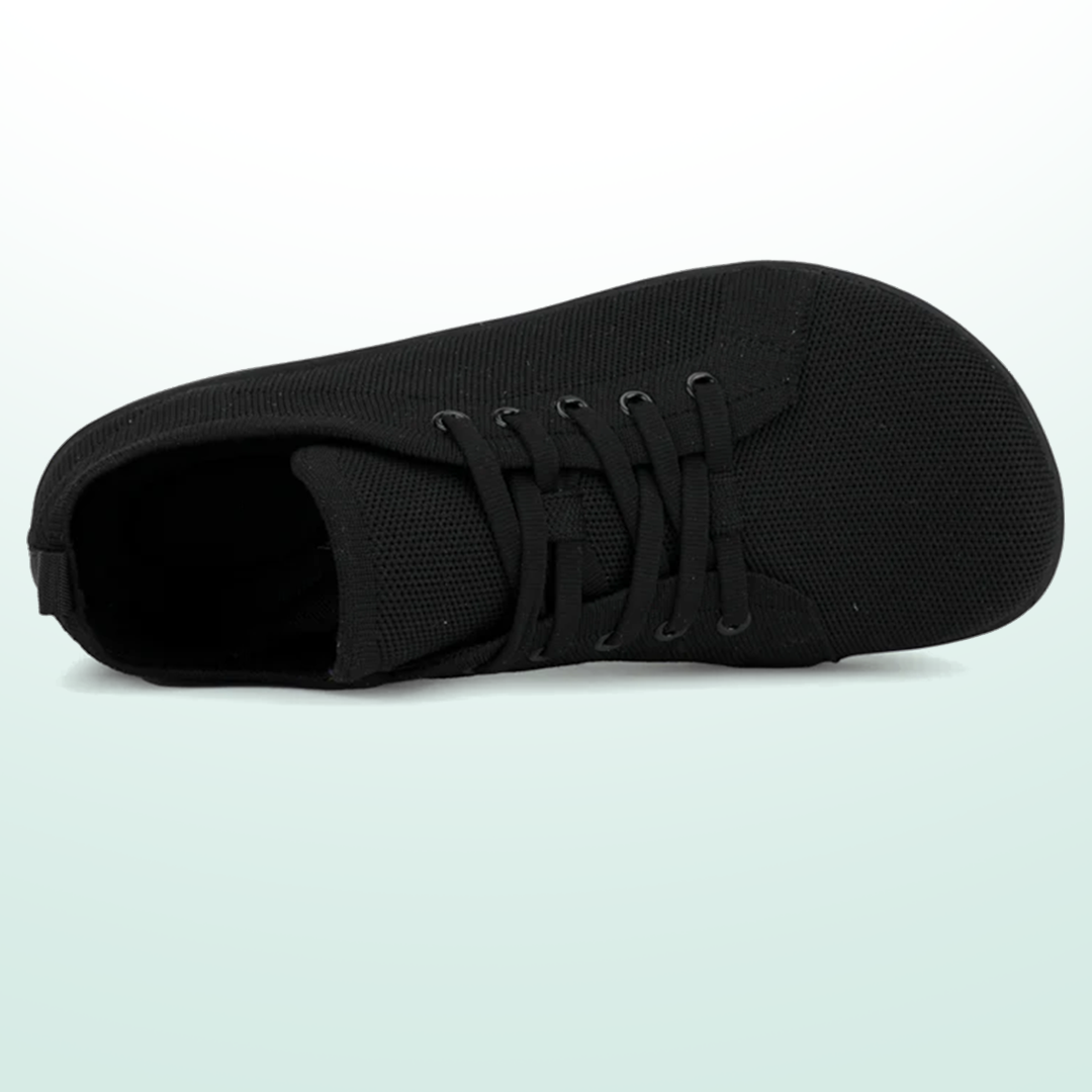OrthoFree Lorry Vamp Barfußschuhe Canvas In Schwarz