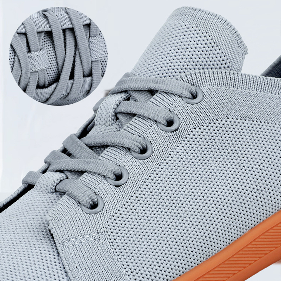 OrthoFree Lorry Vamp Barfußschuhe Canvas In Grau