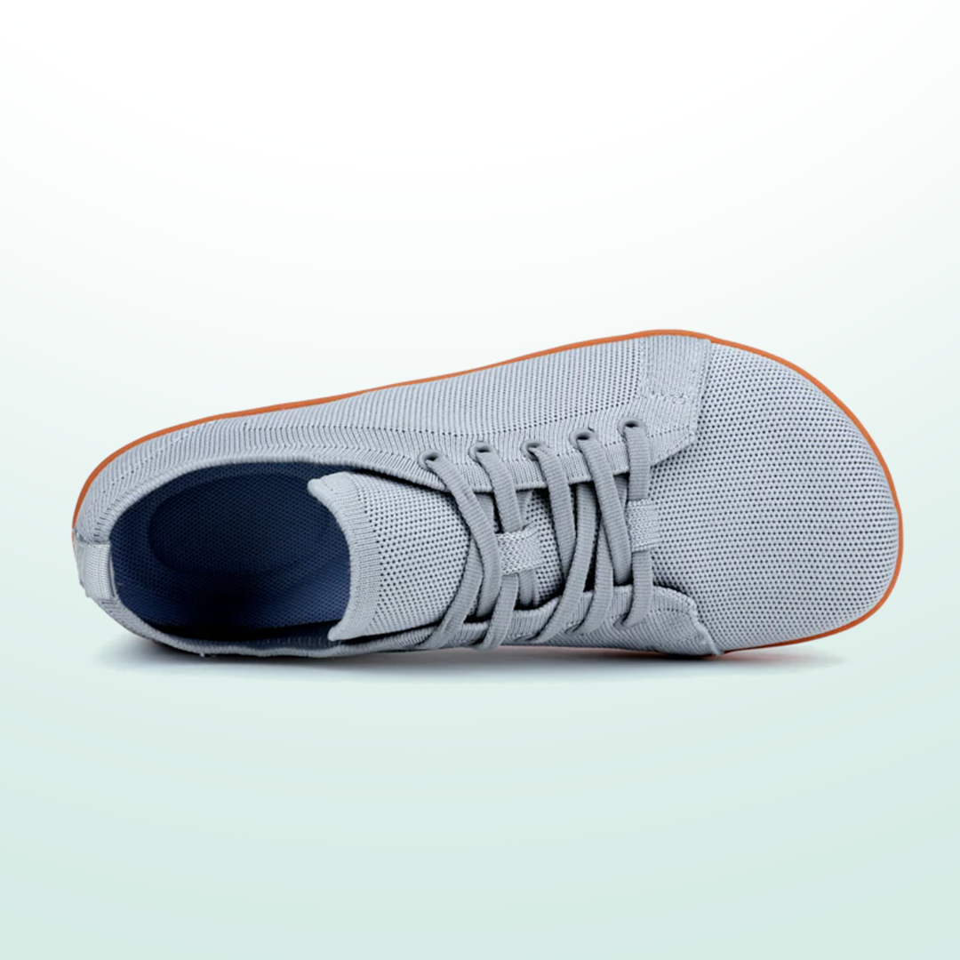 OrthoFree Lorry Vamp Barfußschuhe Canvas In Grau