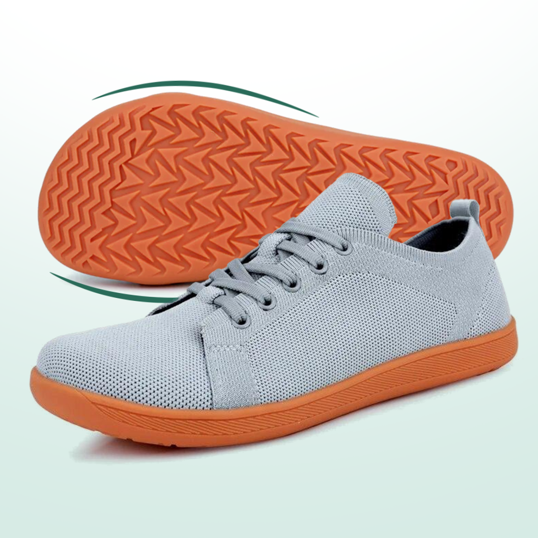 OrthoFree Lorry Vamp Barfußschuhe Canvas In Grau
