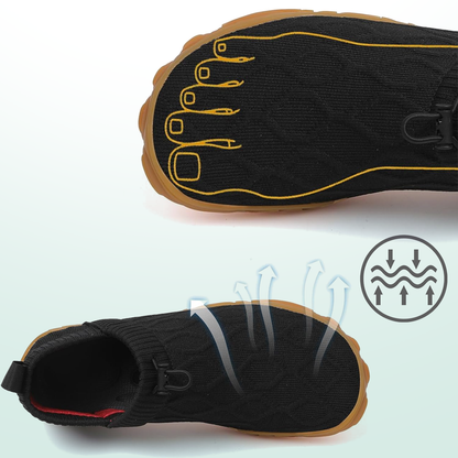 Eichenblatt Barfußschuhe Knit
