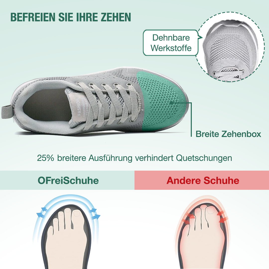 SanoWalk Orthopädische Schuhe - Grau