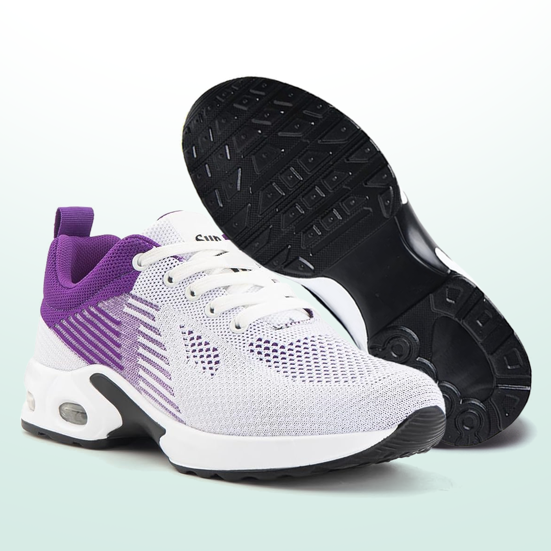 WalkMora Orthopädische Schuhe - Lila Weiß