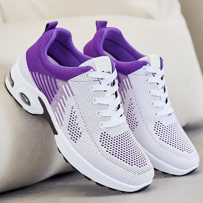 WalkMora Orthopädische Schuhe - Lila Weiß