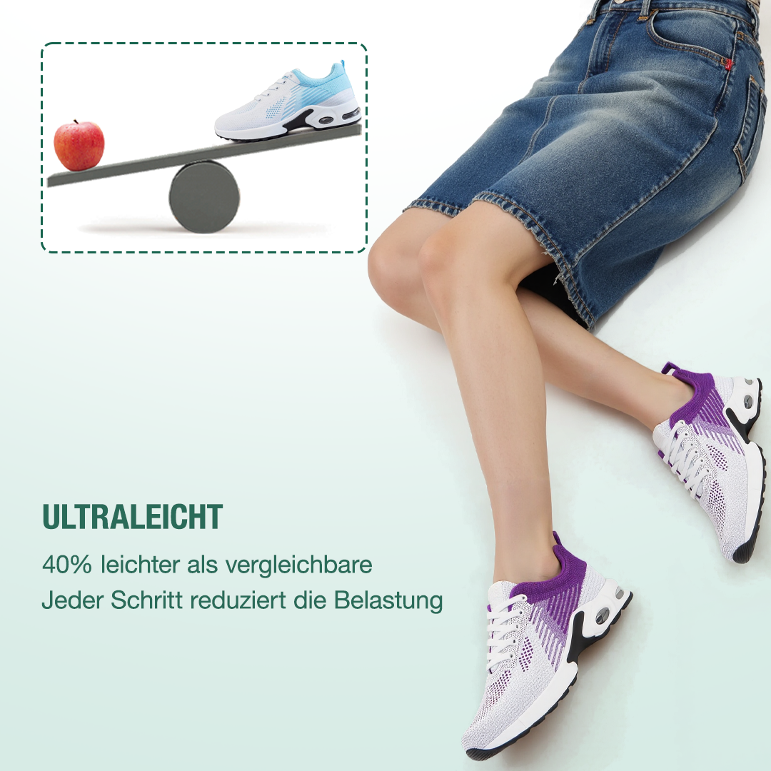 WalkMora Orthopädische Schuhe - Lila Weiß