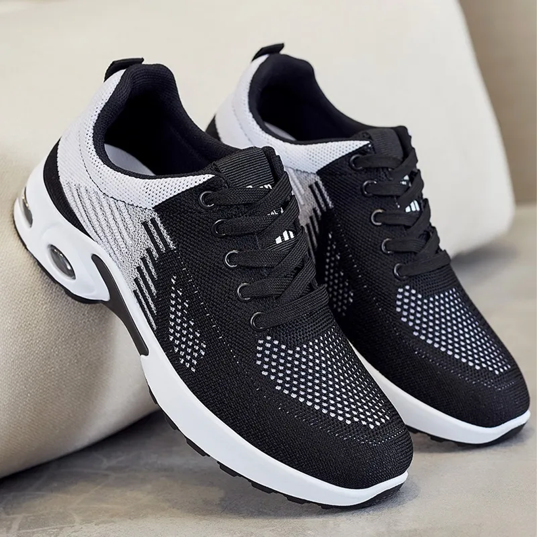 WalkMora Orthopädische Schuhe - Schwarz Weiß