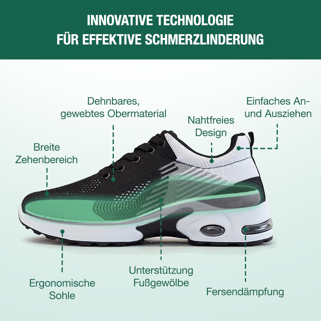 WalkMora Orthopädische Schuhe - Weiß Schwarz