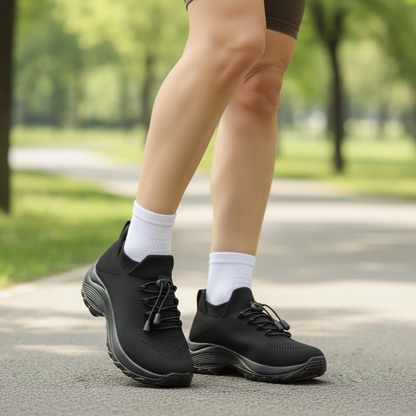Ambulo Ergonomische Schuhe mit Dämpfung - Schwarz