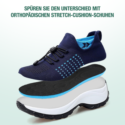 Ambulo Ortho Ergonomische Schuhe mit Dämpfung - Blau Marineblau
