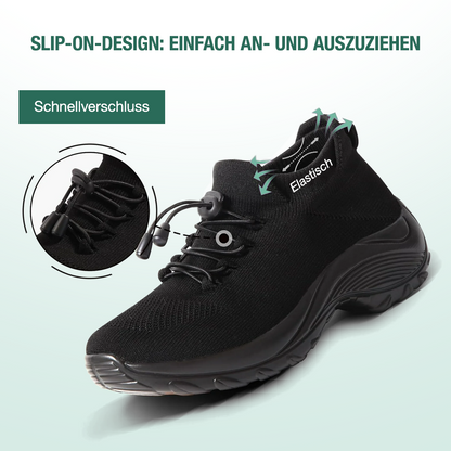 Ambulo Ergonomische Schuhe mit Dämpfung - Schwarz