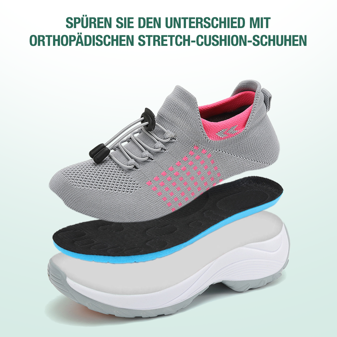 Ambulo Ergonomische Schuhe mit Dämpfung - Grau Rosa