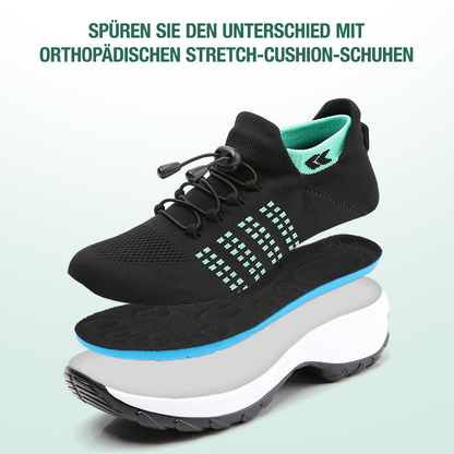 Ambulo Ergonomische Schuhe mit Dämpfung - Schwarz Grün