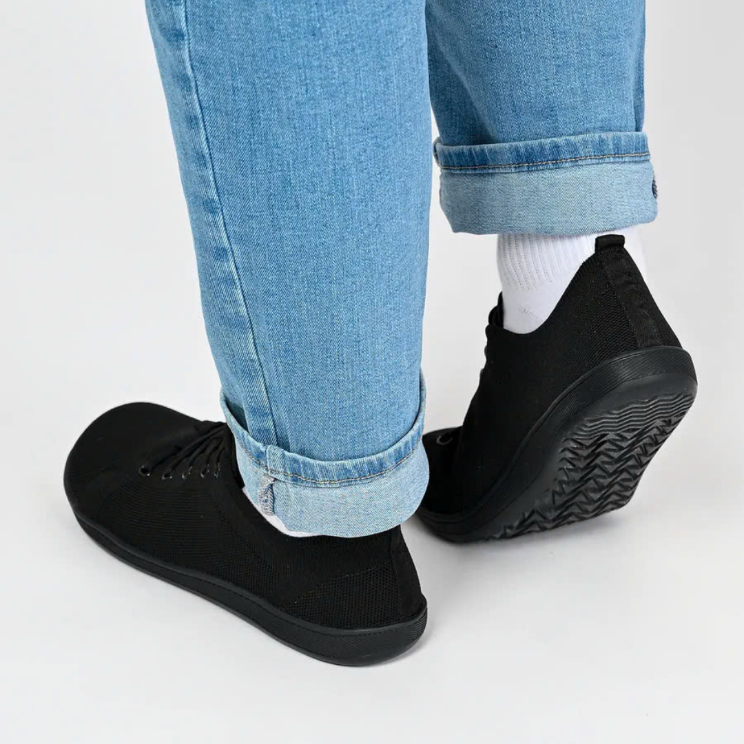 Lorry Vamp Barfußschuhe Knit - Dunkle