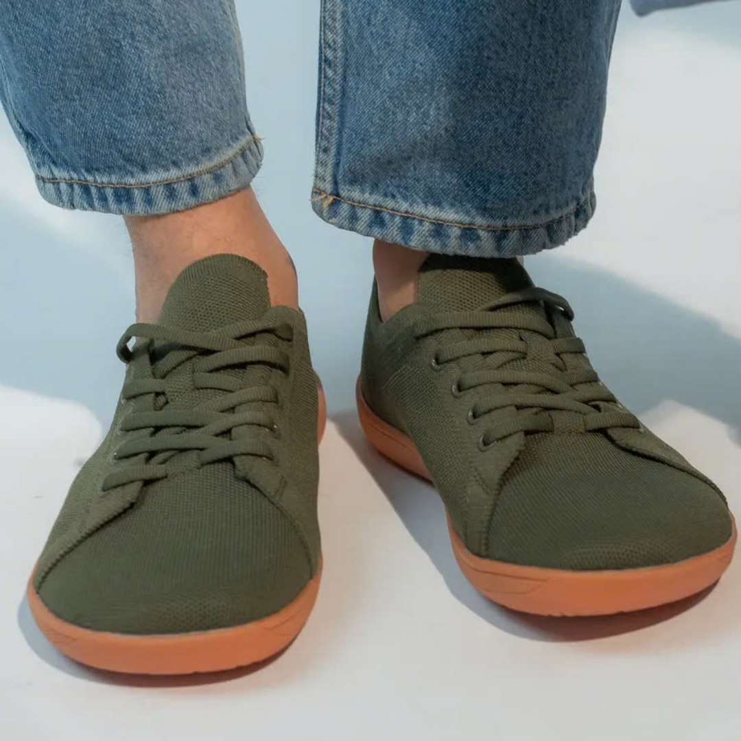 Lorry Vamp Barfußschuhe Knit - Grün