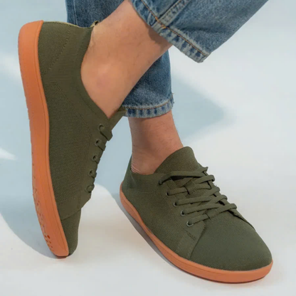 Lorry Vamp Barfußschuhe Knit - Grün