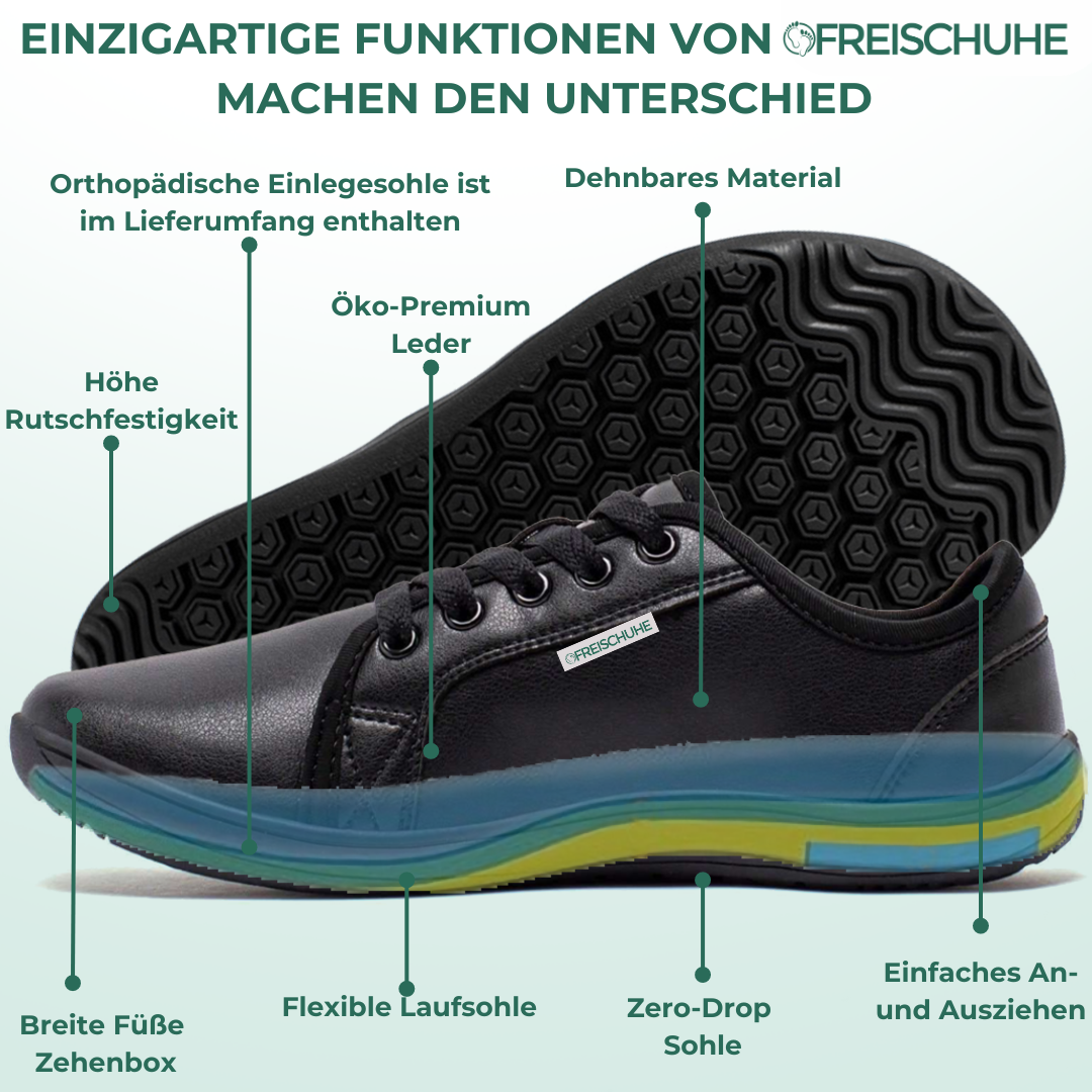 Lorry Vamp Barfußschuhe Leder