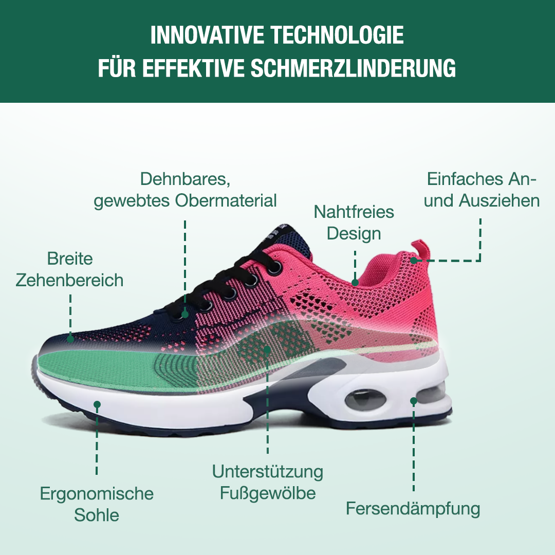 Friedensfuß Orthopädische Schuhe - Rosa Schwarz