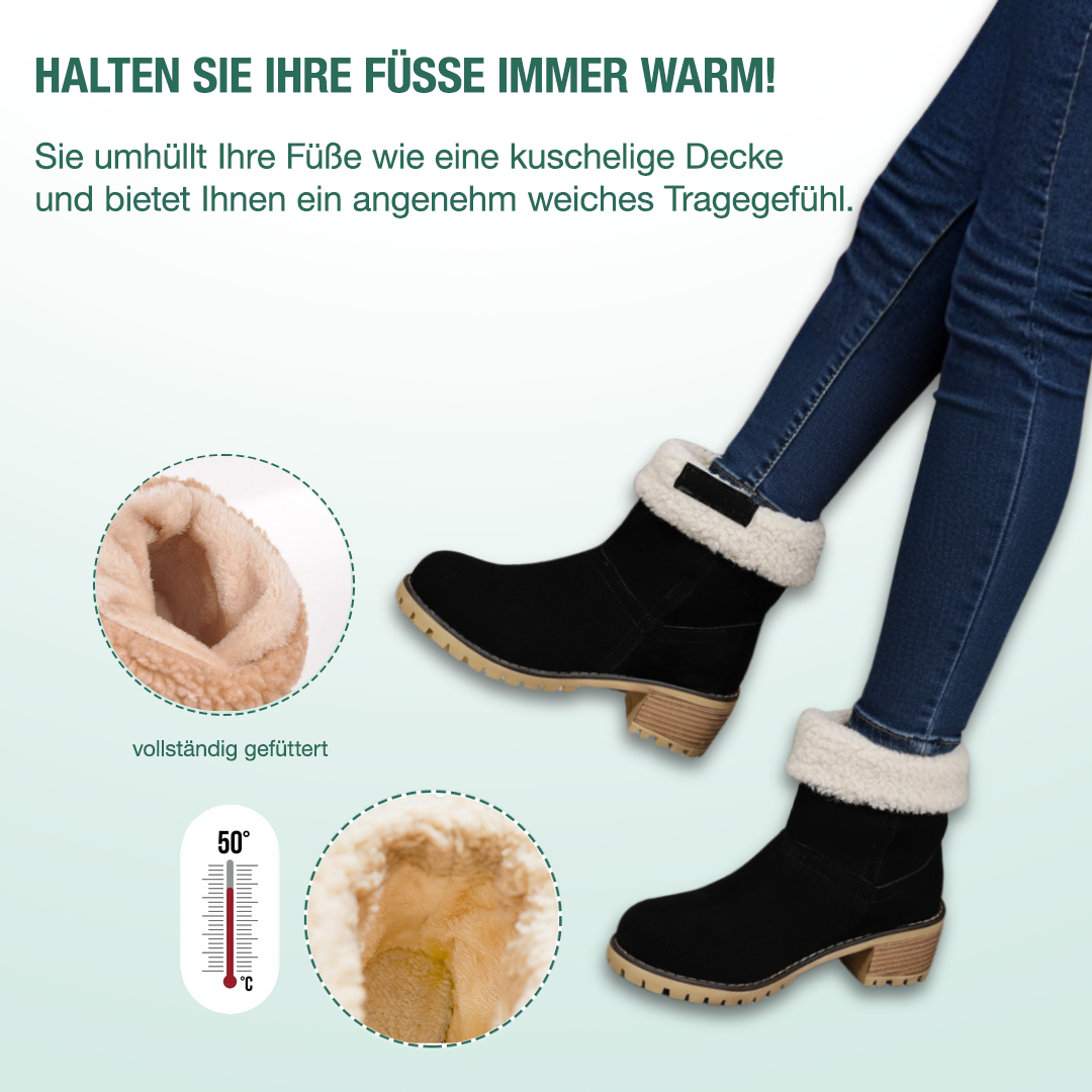 Almira Winter Stiefelette mit Absatz & 2in1 Design