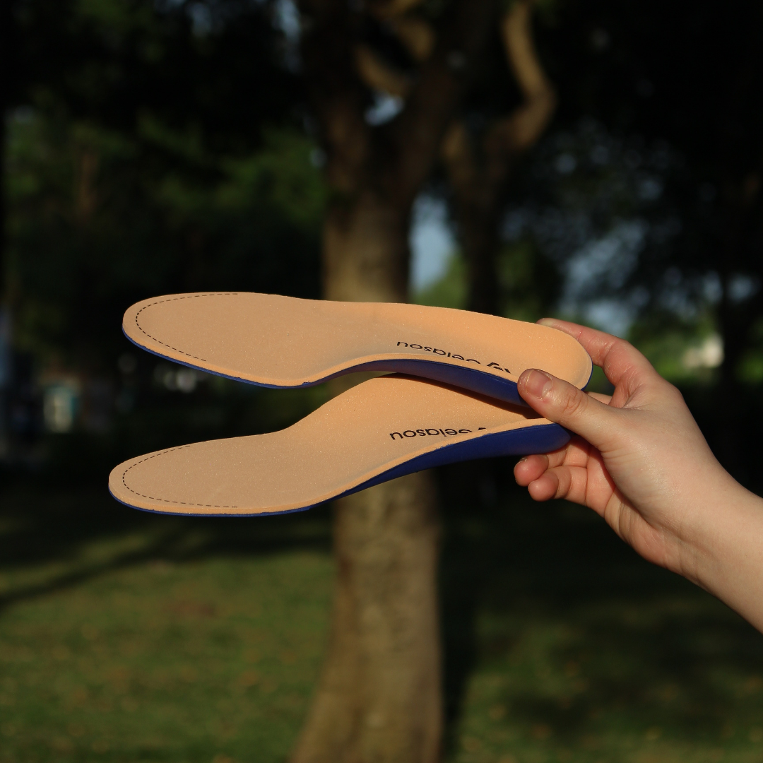 Geiasou Ergonomisch Orthopädische Einlegesohlen für Alle Schuhe