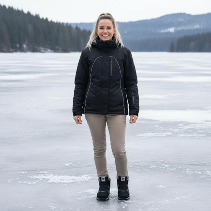 Solvema Orthopädische Winterschuhe - Schwarz
