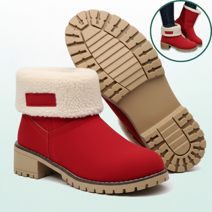 Almira Winter Stiefelette mit Absatz & 2in1 Design