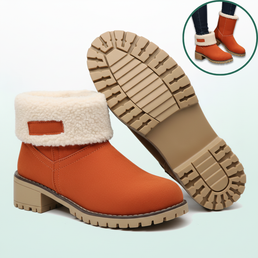 Almira Winter Stiefelette mit Absatz & 2in1 Design