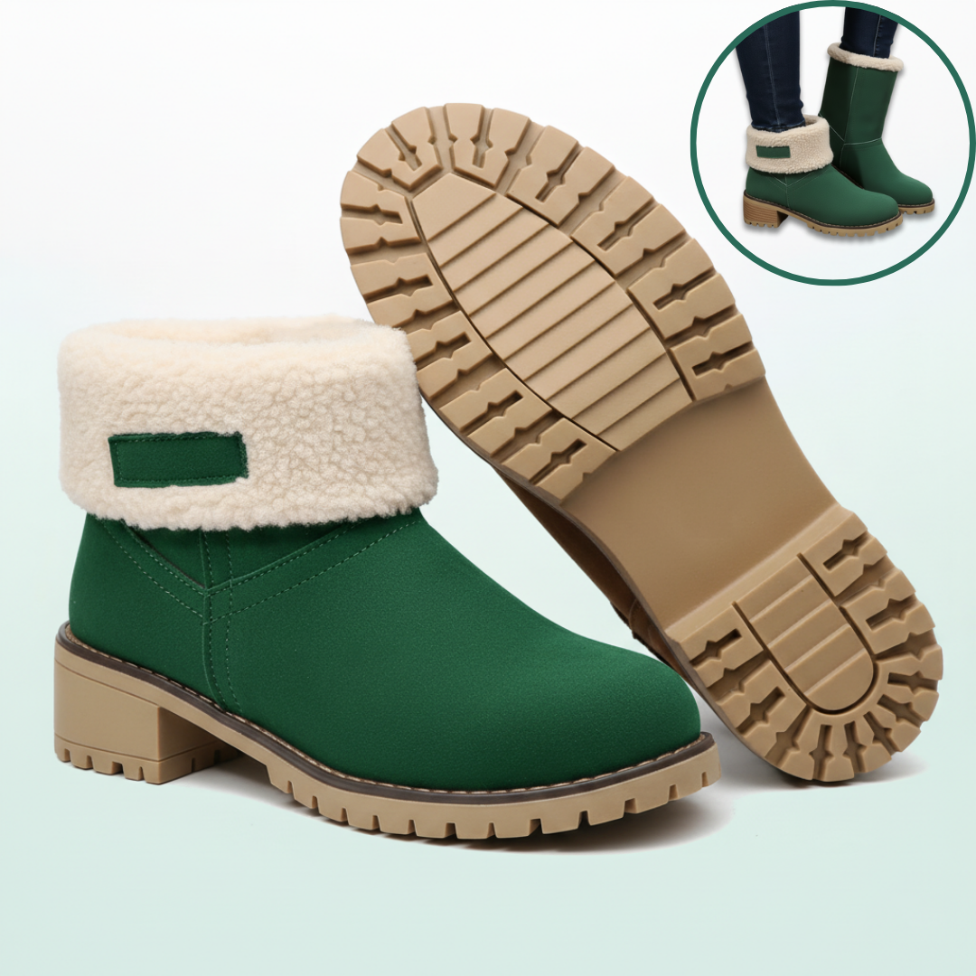 Almira Winter Stiefelette mit Absatz & 2in1 Design