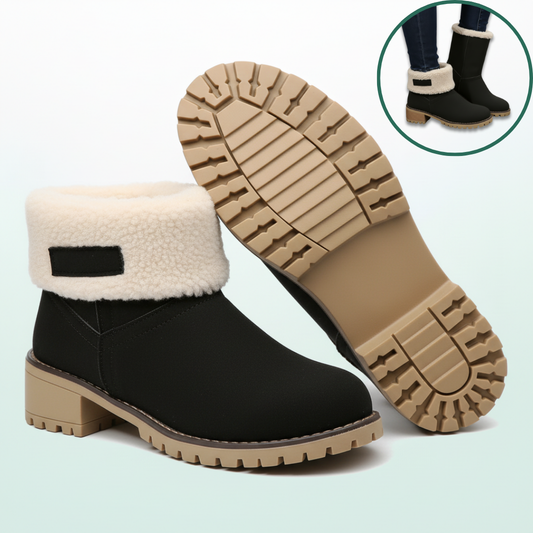 Almira Winter Stiefelette mit Absatz & 2in1 Design